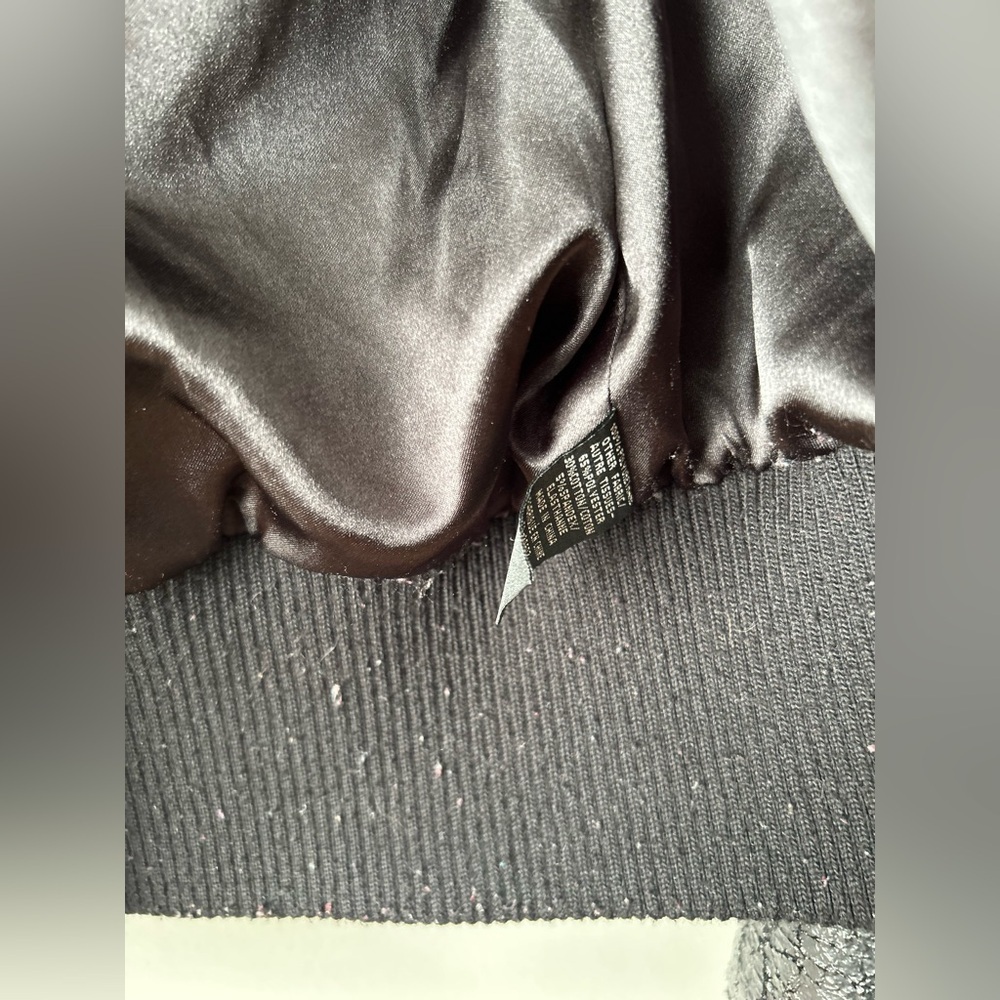Via Spiga vegan cracked leather bomber jacket - Picture 14 of 14